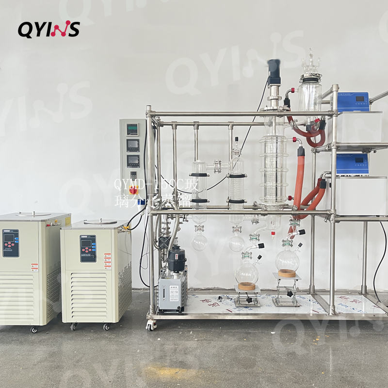 合成润滑油设备0.25平方玻璃分子蒸馏