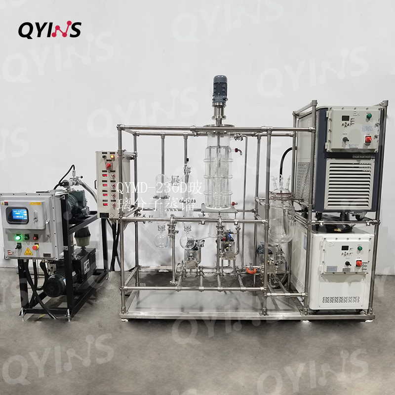 精制提纯DHA、EPA0.5平方玻璃分子蒸馏