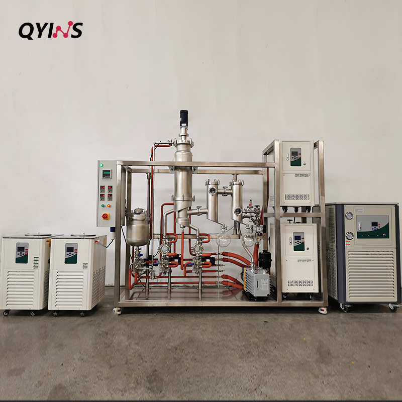 油脂脱酸脱色0.25平方全配 不锈钢分子蒸馏