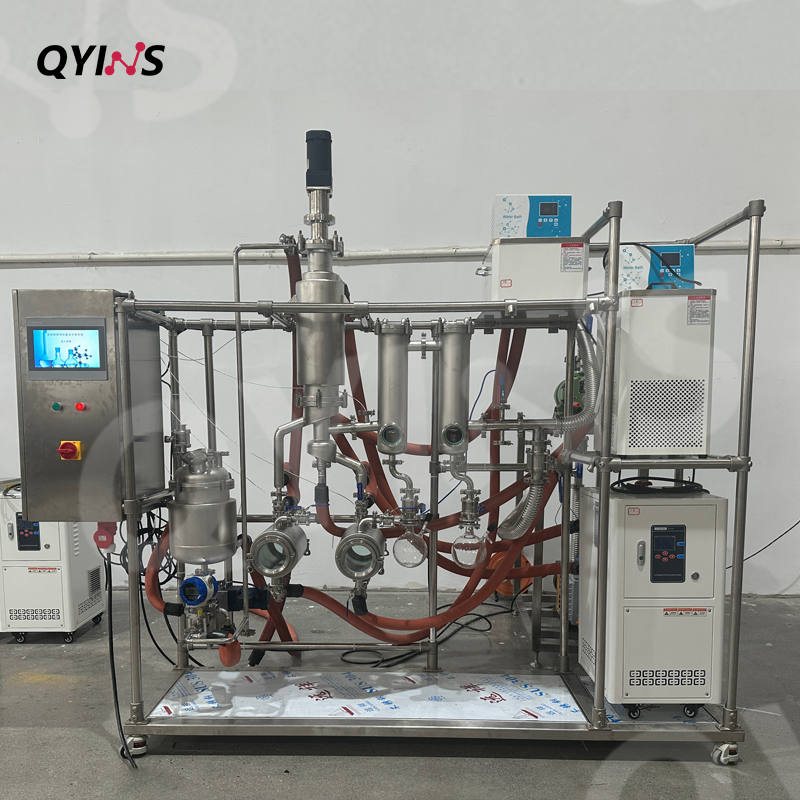 小试定制三层主蒸发室 0.1-0.5平方不锈钢分子蒸馏