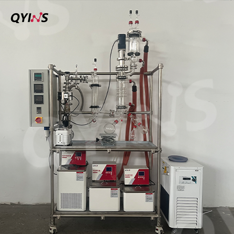 紧凑型适合小型实验室0.06平方桌面型玻璃分子蒸馏