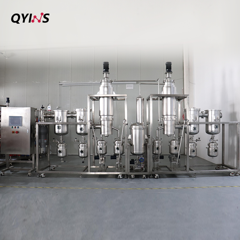 各类油脂提纯0.5平方不锈钢双级分子蒸馏