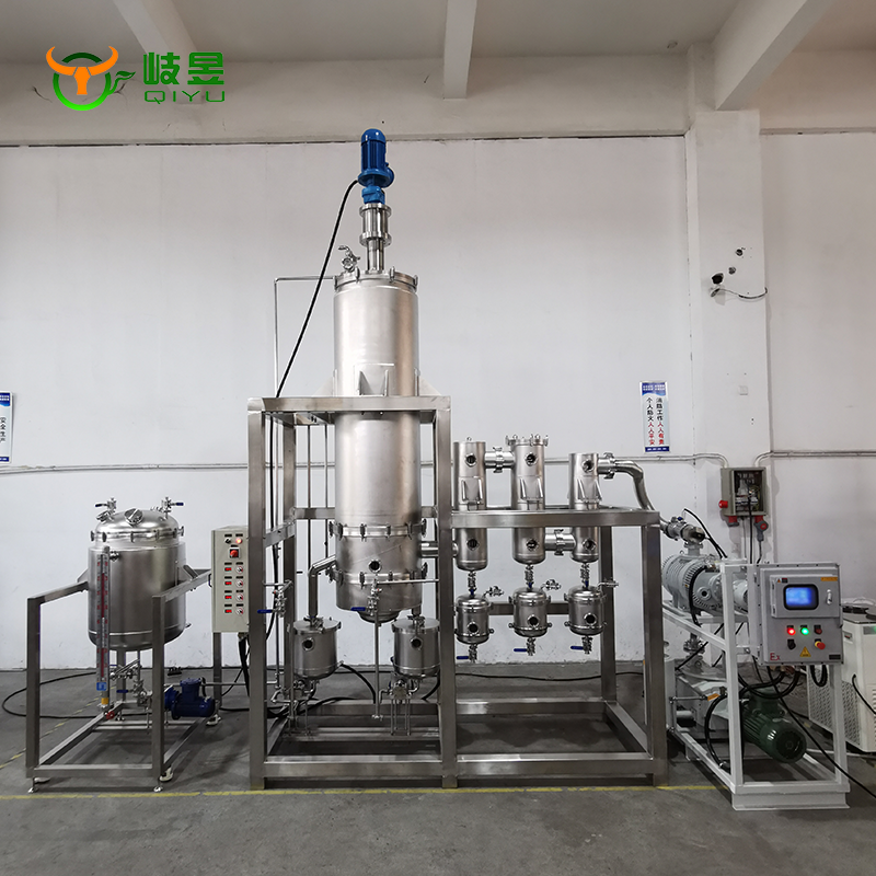 中试生产型 3平方 不锈钢分子蒸馏