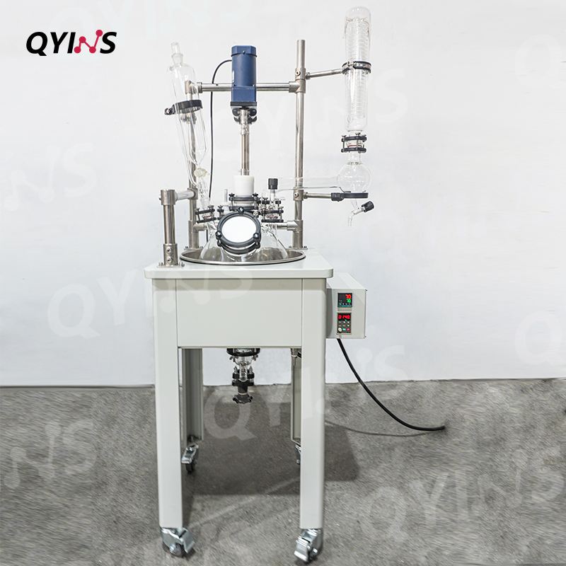 冷凝回流球形单层玻璃反应釜5L、10L、20L