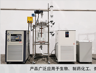 防爆双层玻璃反应釜