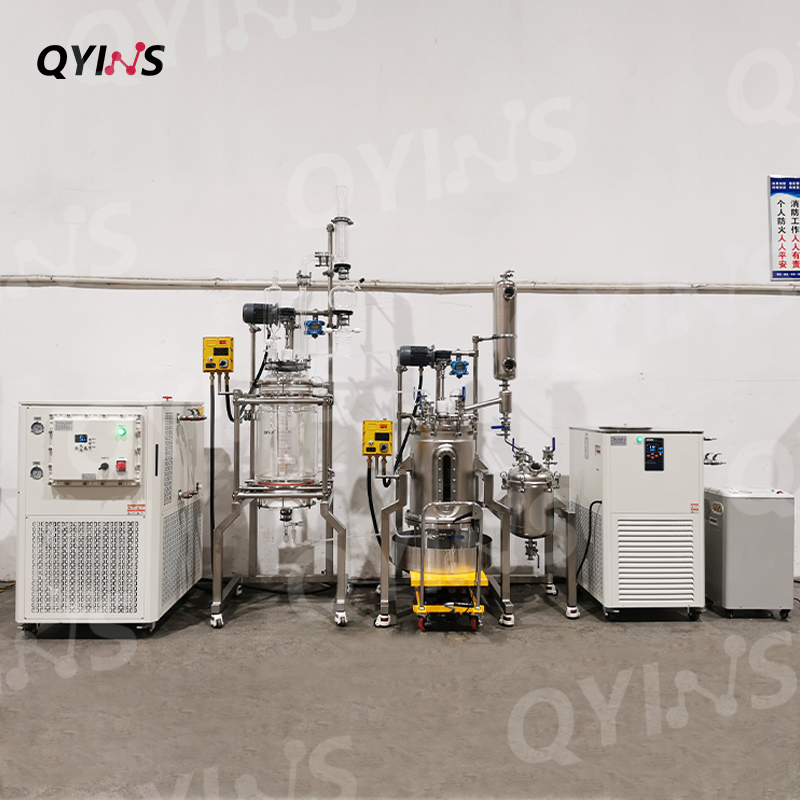 防爆50L不锈钢固相组合釜 多肽合成固液分离