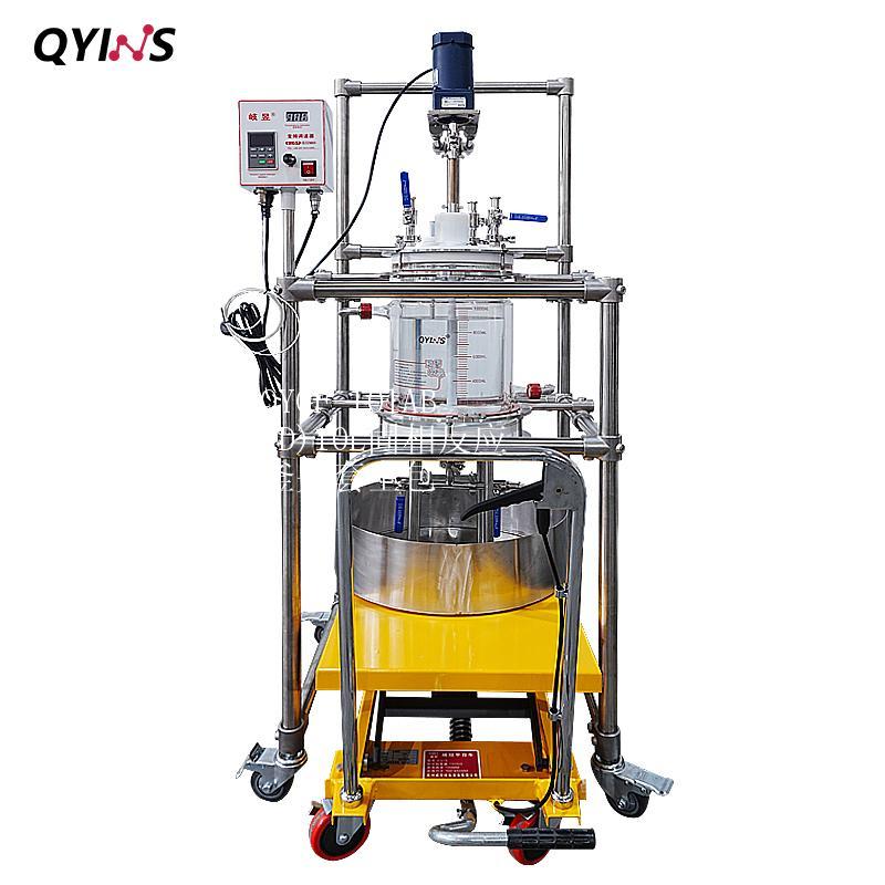QYGF-10lAB(D)10L固相反应釜夹套全包