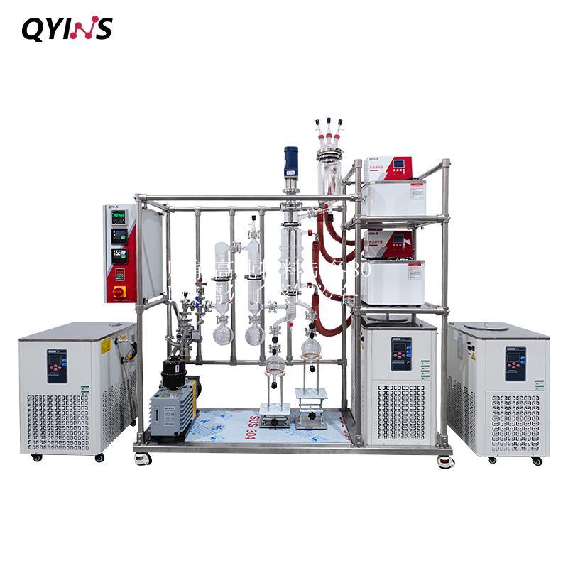 赋能高纯物料制备80D玻璃分子蒸馏设备