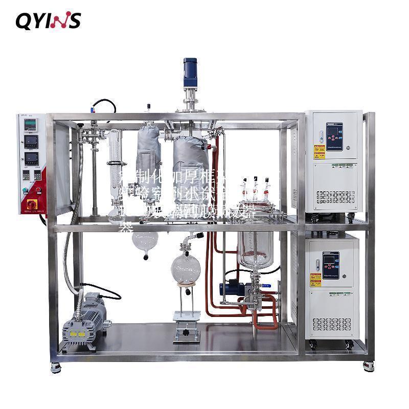 定制化加厚框架设计实验室到小试全面覆盖150D玻璃薄膜蒸发器