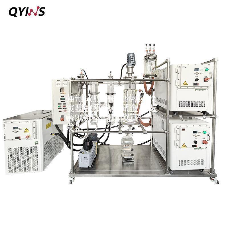 强制成膜高效传热实验室到中小试全面覆盖200D玻璃薄膜蒸发器